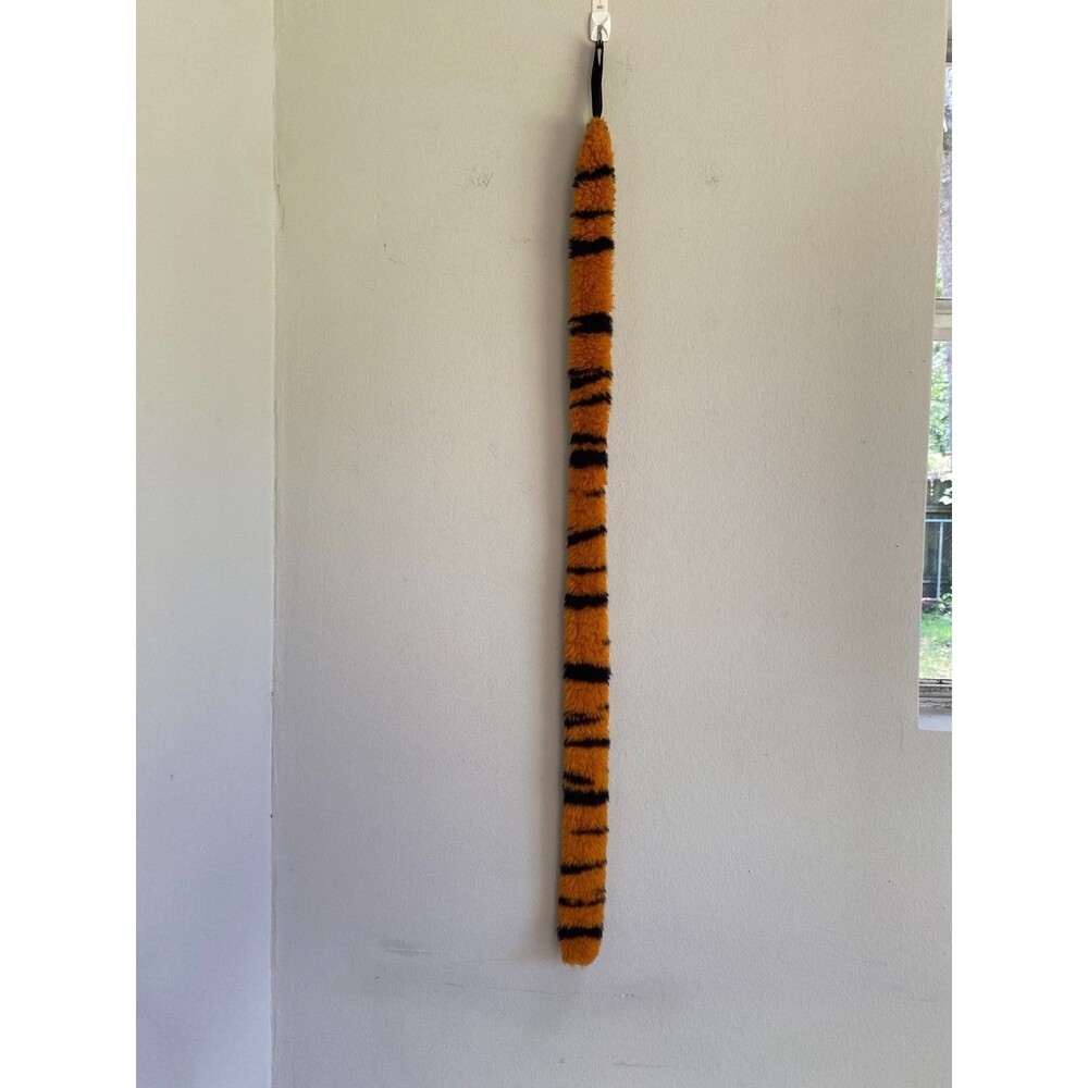 Deluxe Long Plush Tiger Tail ~ FUN HALLOWEEN TIGER COSTUME PARTY MASCOT DRESS UP